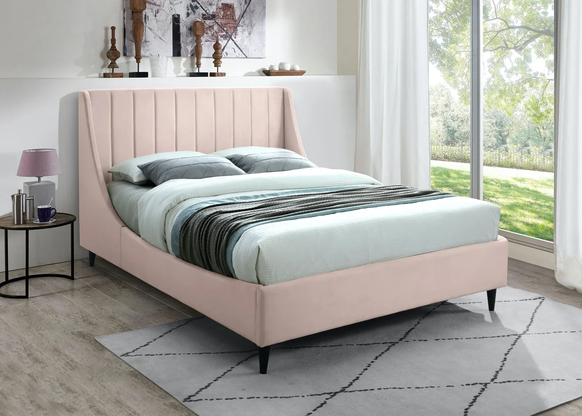 Eva - King Bed - Pink - View 2