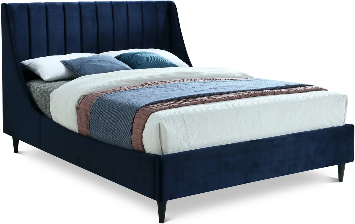 Eva - Full Bed - Navy