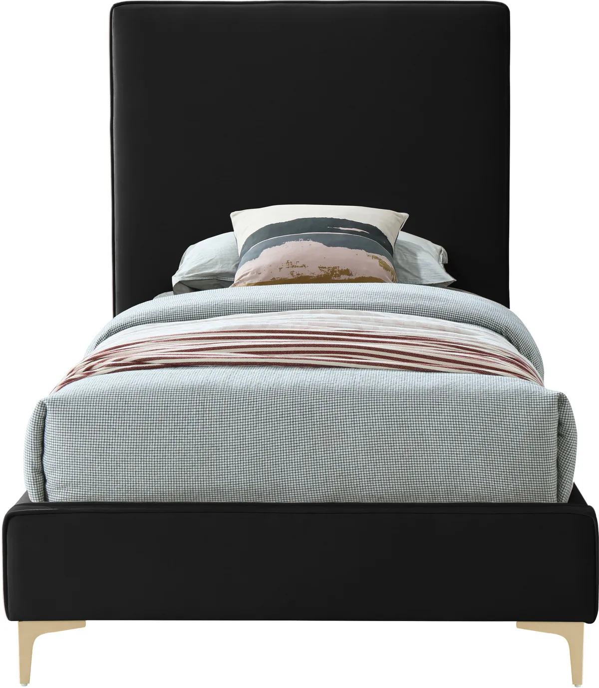 Geri - Twin Bed - Black