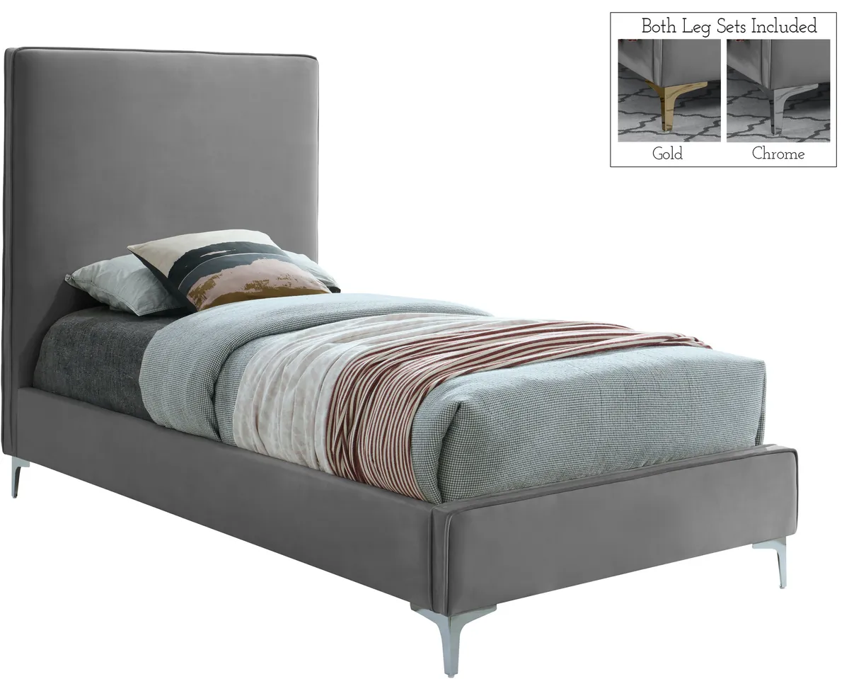 Geri - Twin Bed - Gray - View 2