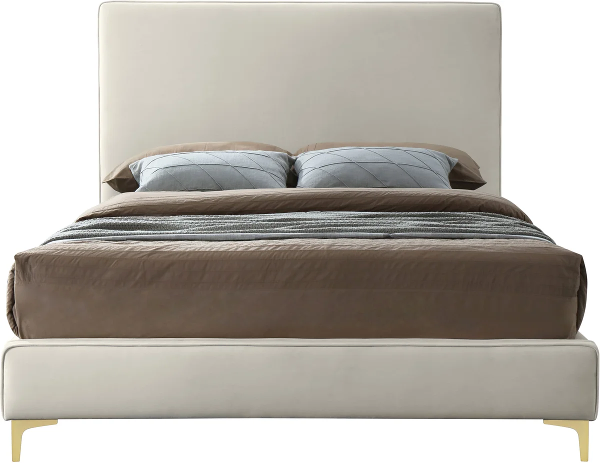 Geri - Queen Bed - Cream