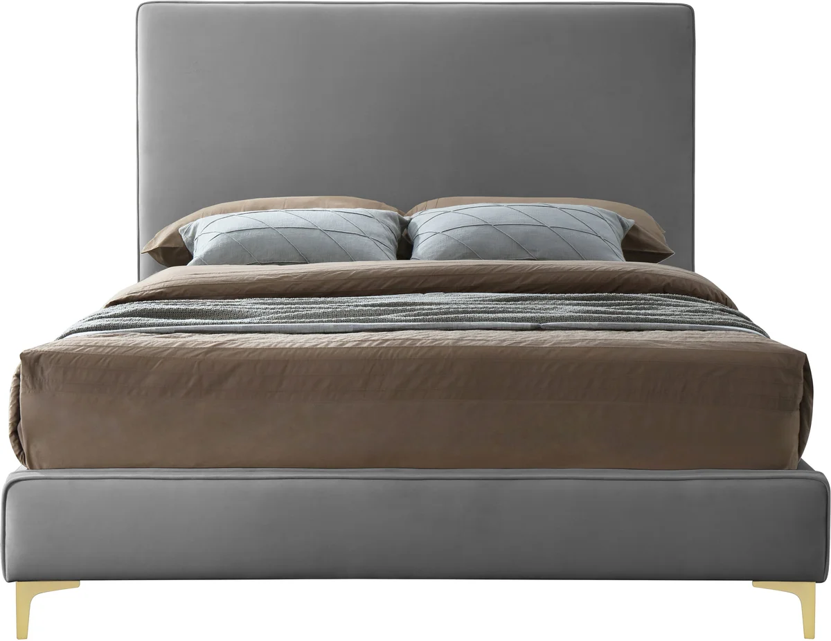 Geri - Queen Bed - Gray