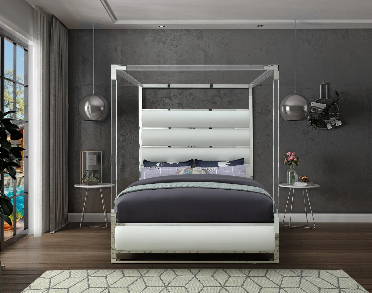 Encore - King Bed - White