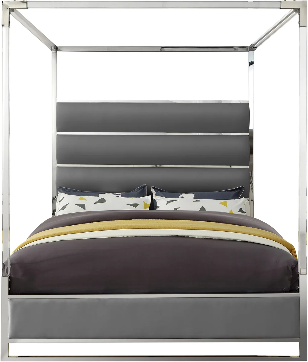 Encore - King Bed - Gray