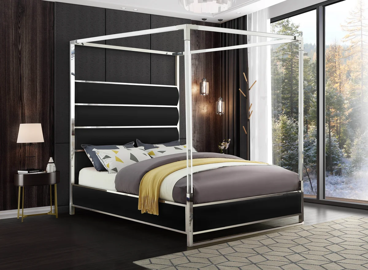 Encore - King Bed - Black - View 2