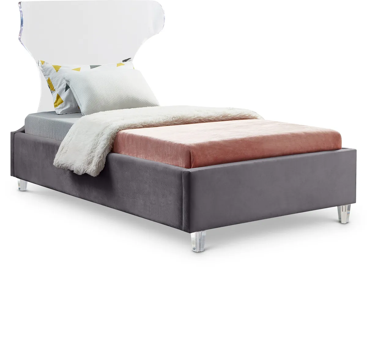 Ghost - Twin Bed - Gray