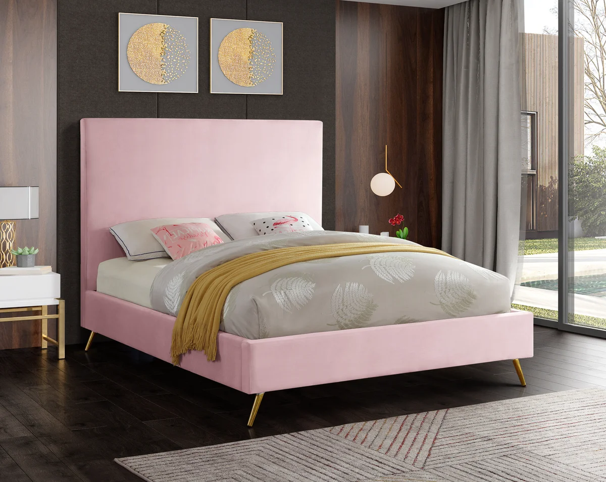 Jasmine - King Bed - Pink