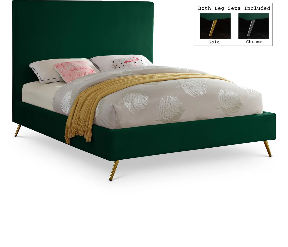 Jasmine - King Bed - Green