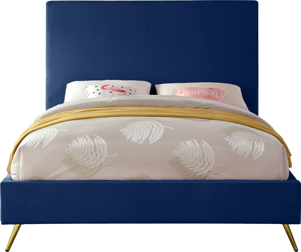 Jasmine - Full Bed - Navy