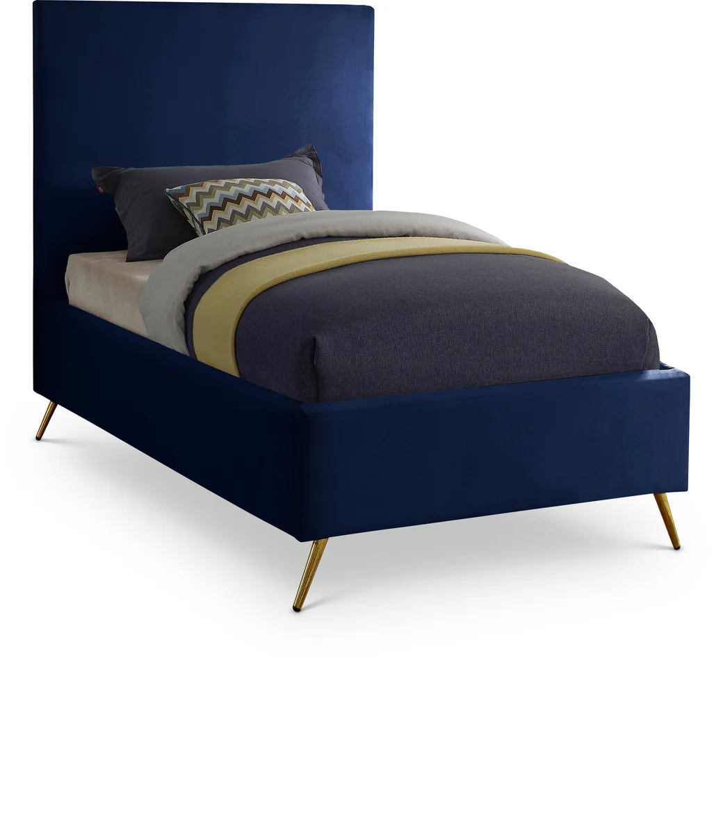 Jasmine - Twin Bed - Navy