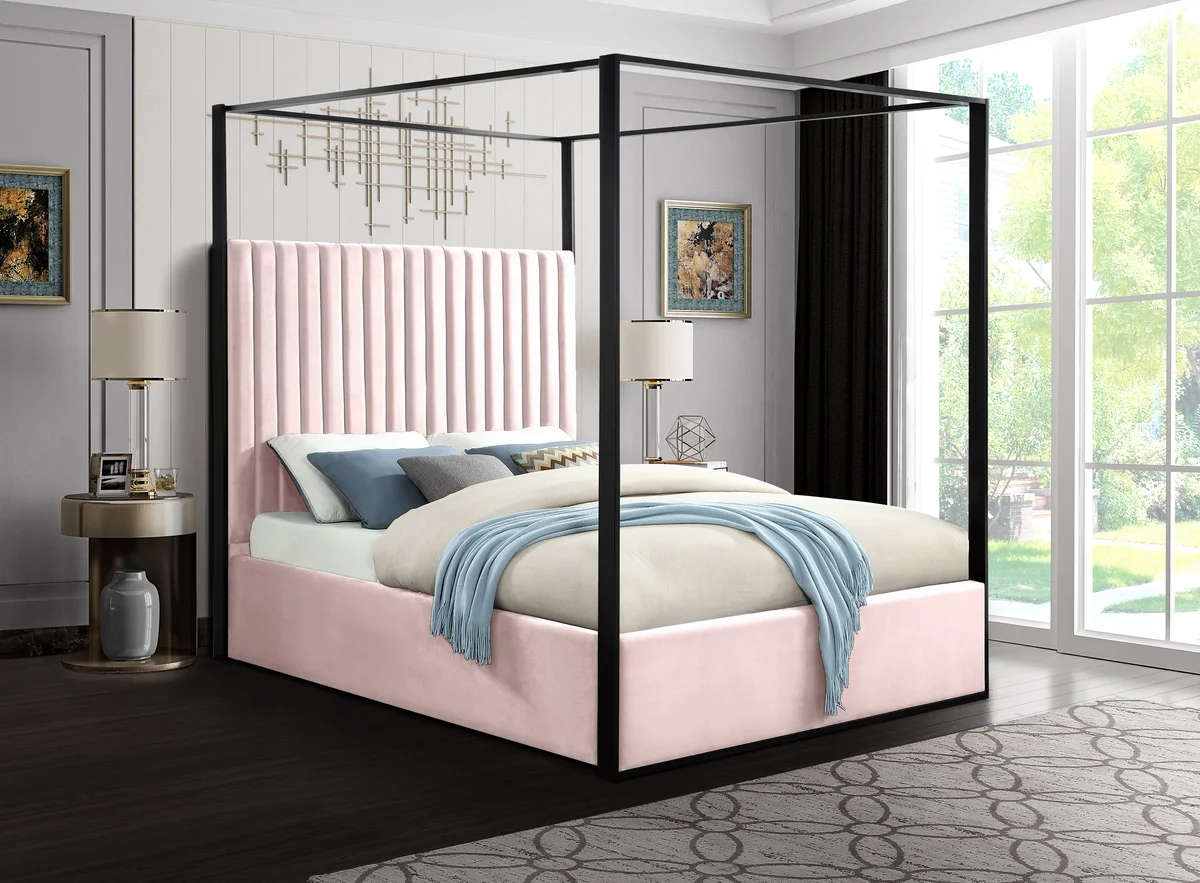 Jax - King Bed - Pink - View 2