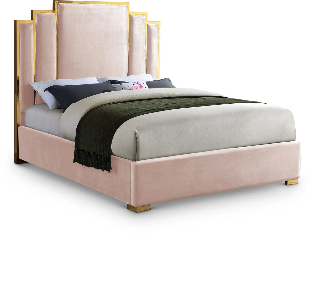 Hugo - King Bed - Pink