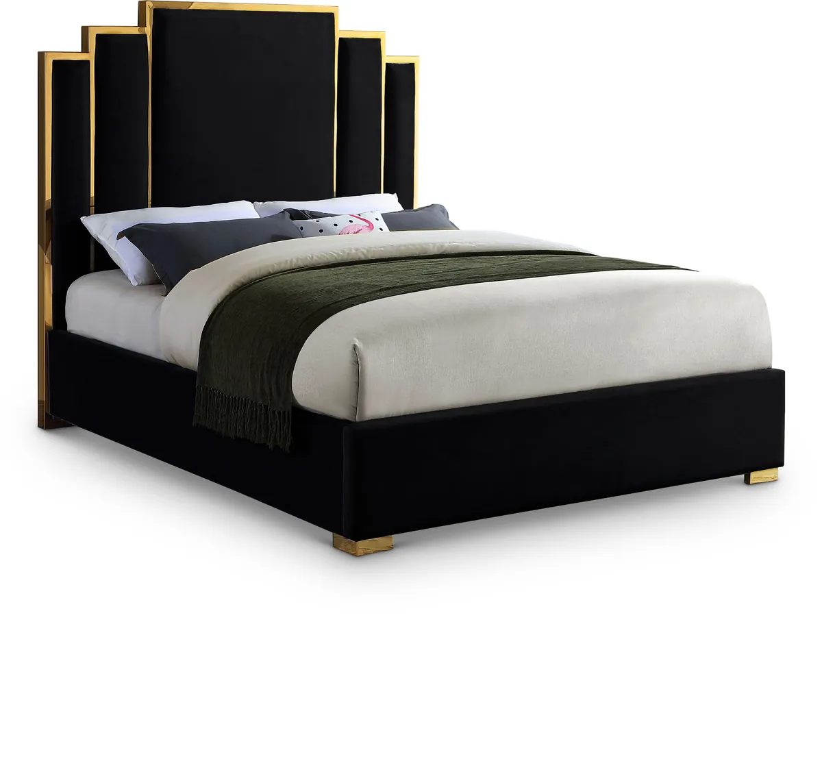 Hugo - King Bed - Black
