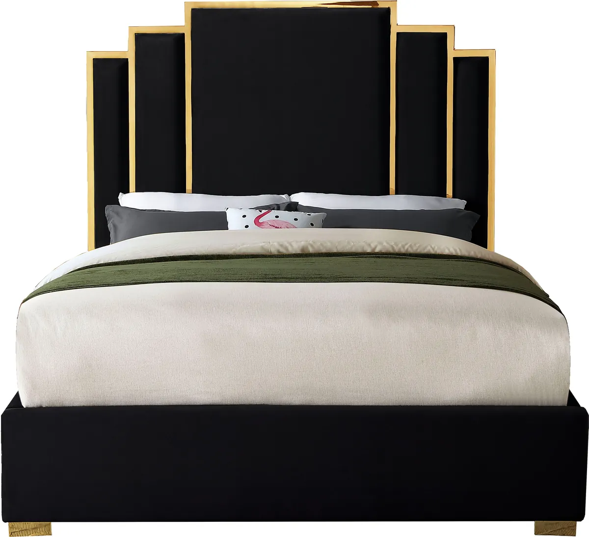 Hugo - Queen Bed - Black