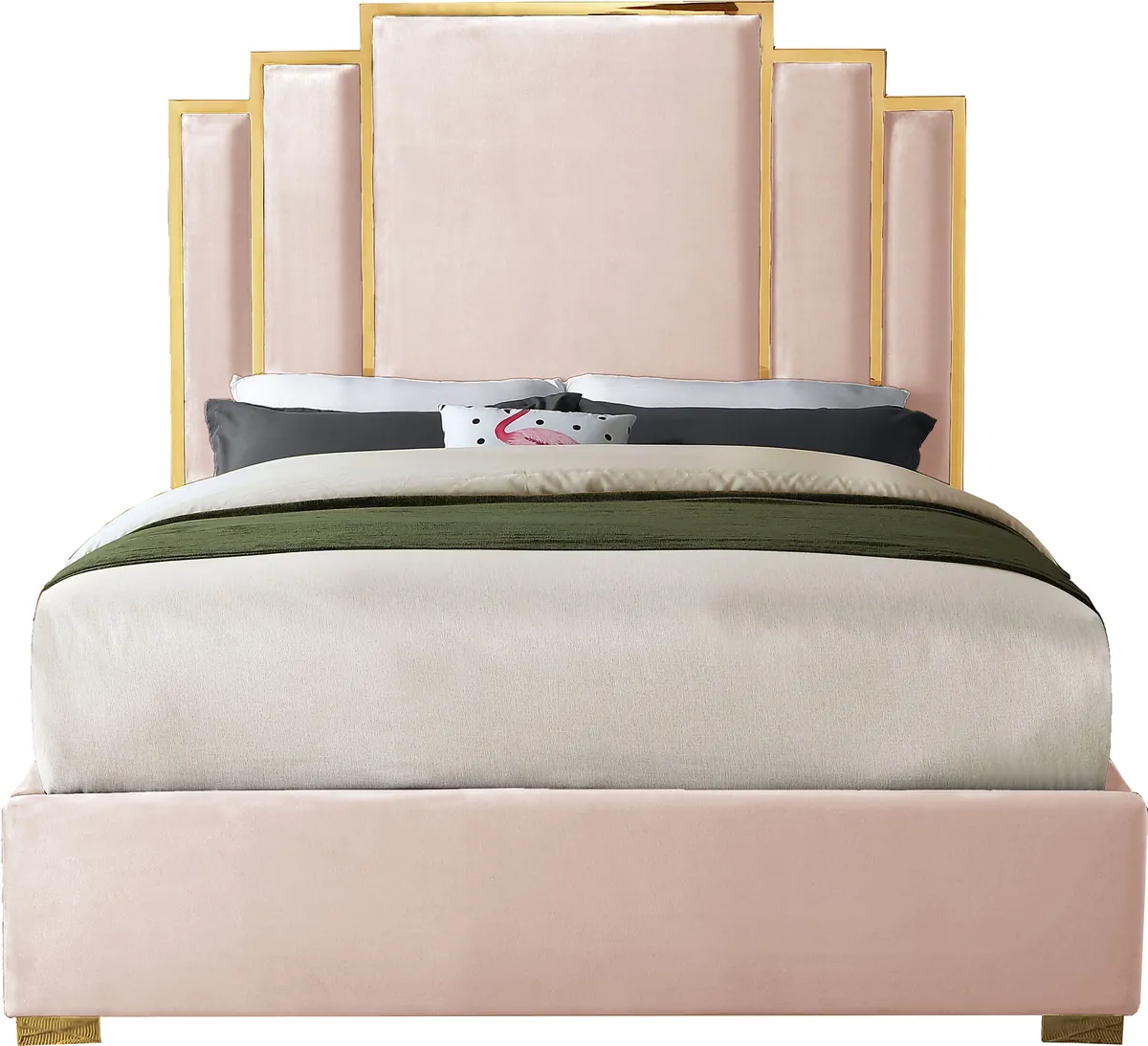 Hugo - Queen Bed - Pink