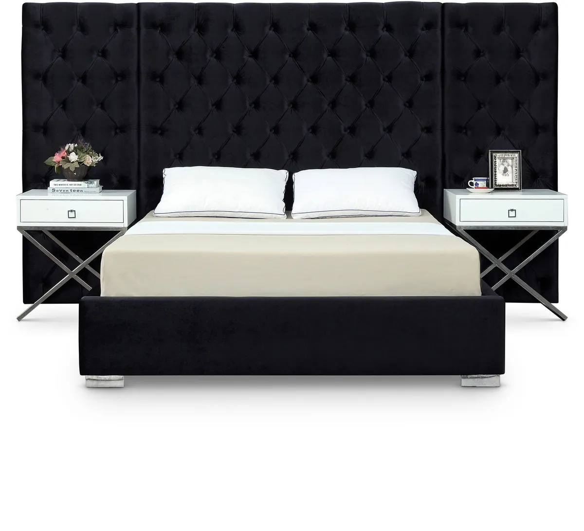Grande - Queen Bed - Black