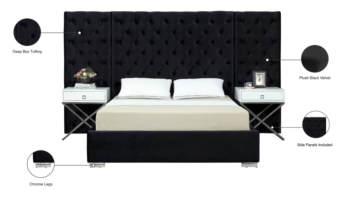 Grande - Queen Bed - Black