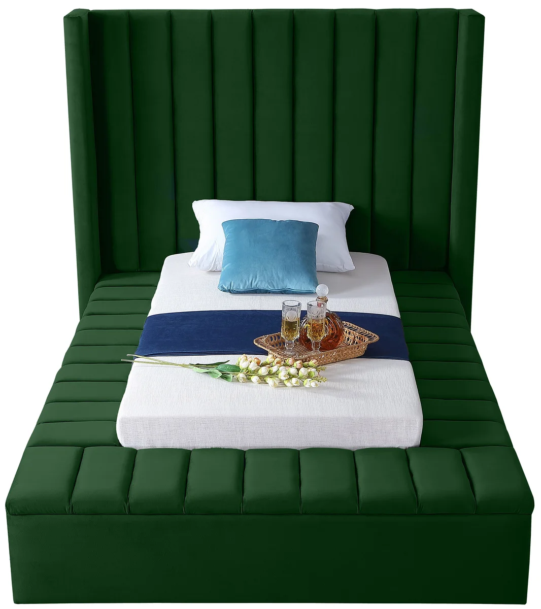 Kiki - Twin Bed - Green