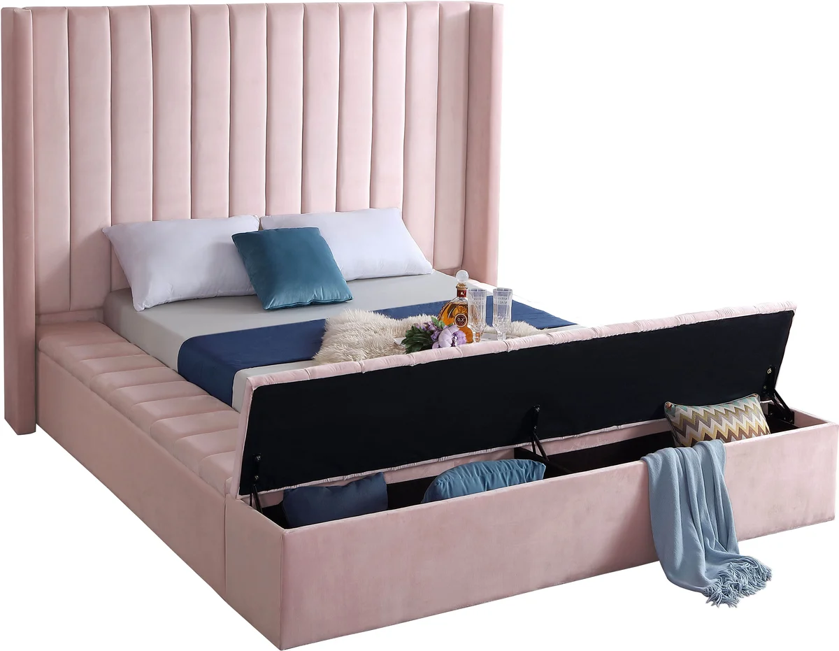 Kiki - Queen Bed - Pink