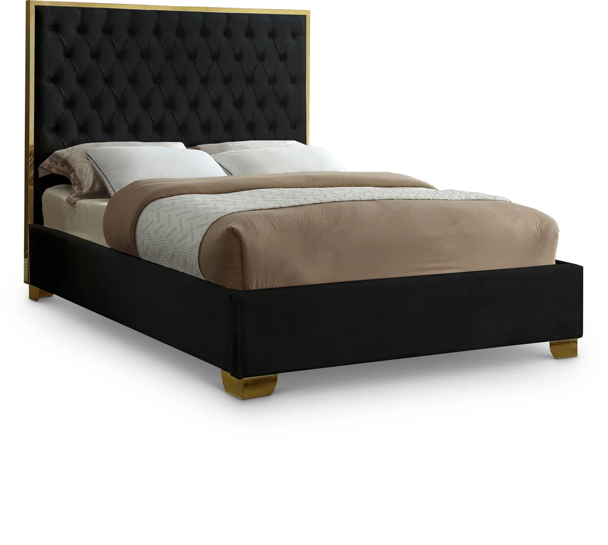 Lana - Queen Bed - Black