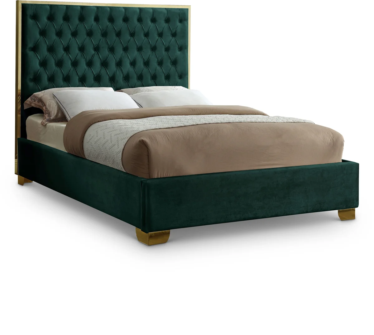 Lana - King Bed - Green