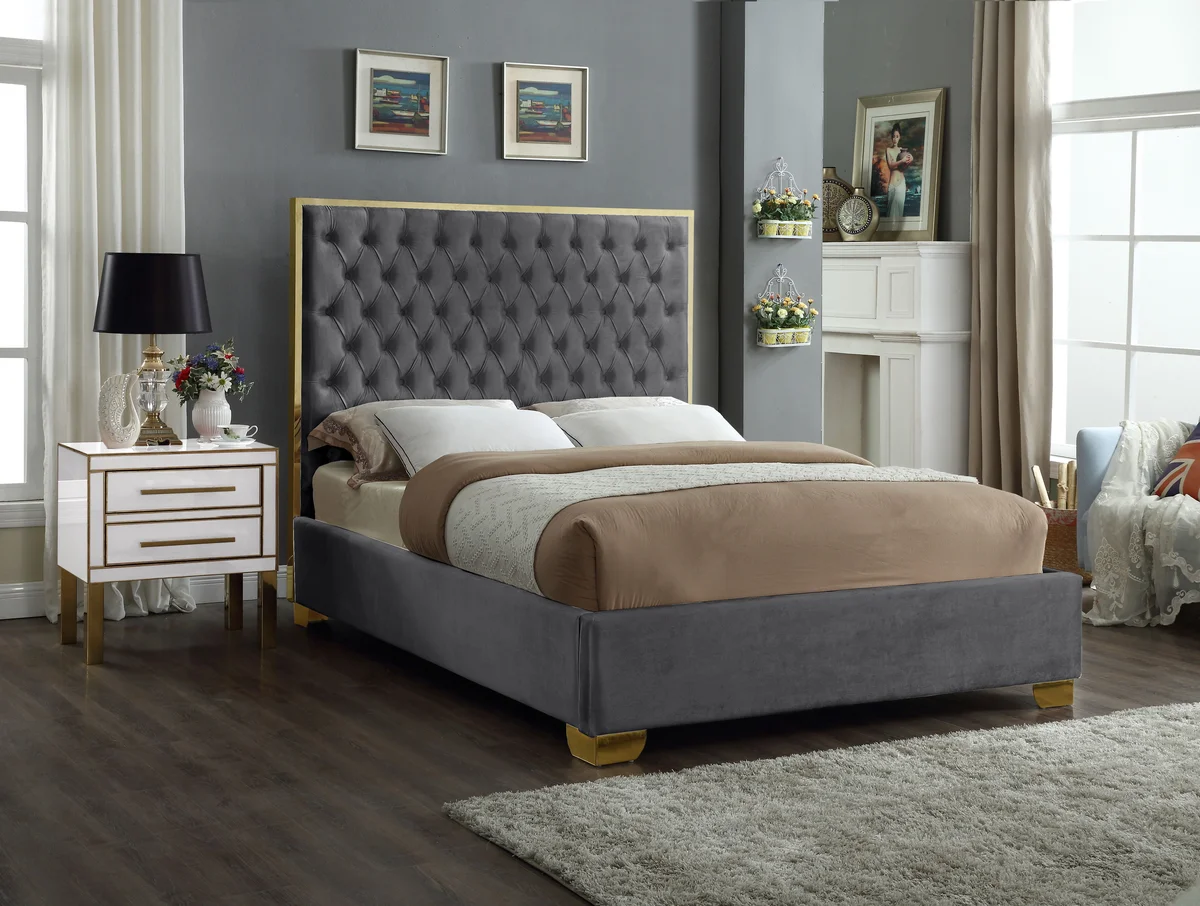 Lana - King Bed - Gray - View 2