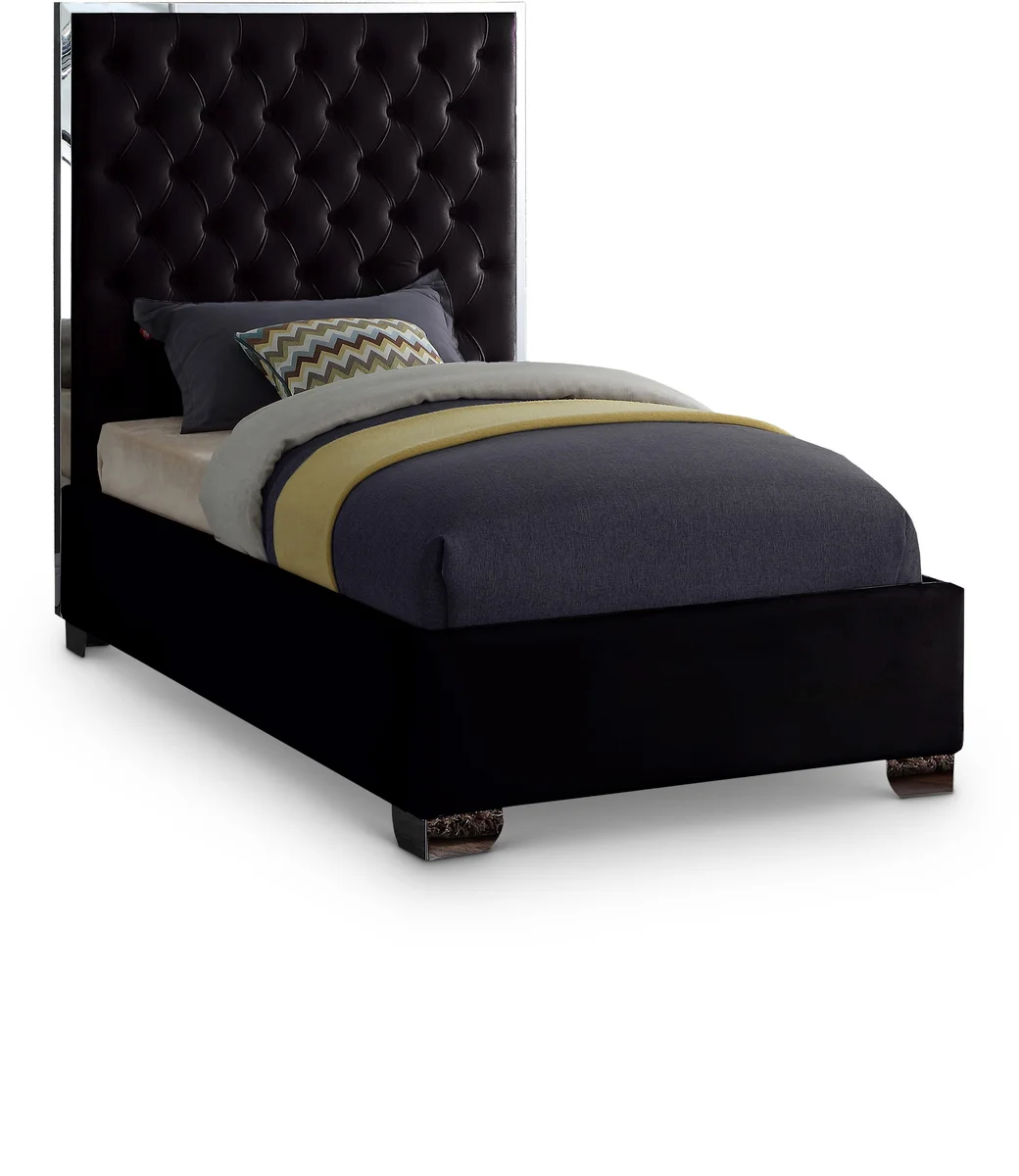 Lexi - Twin Bed - Black