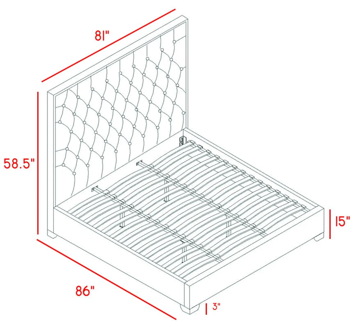 Lexi - King Bed - Green