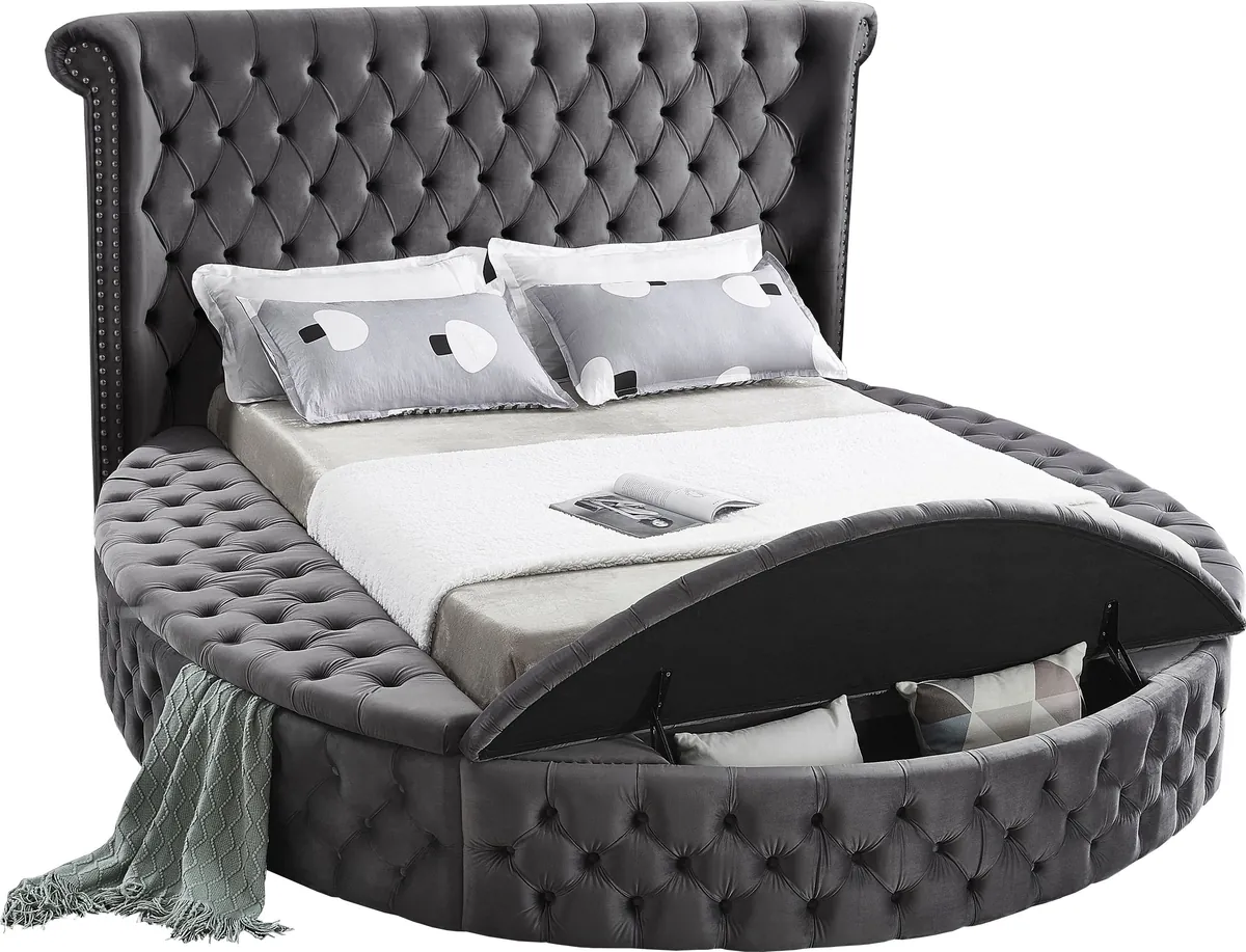 Luxus - Full Bed - Gray - View 2