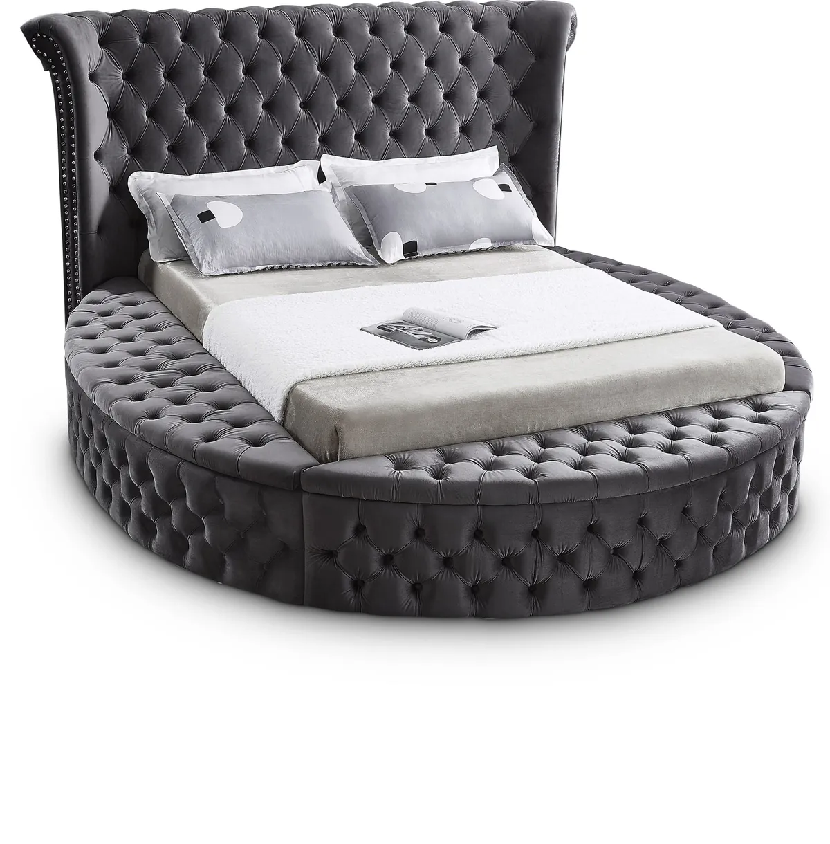 Luxus - Queen Bed - Gray