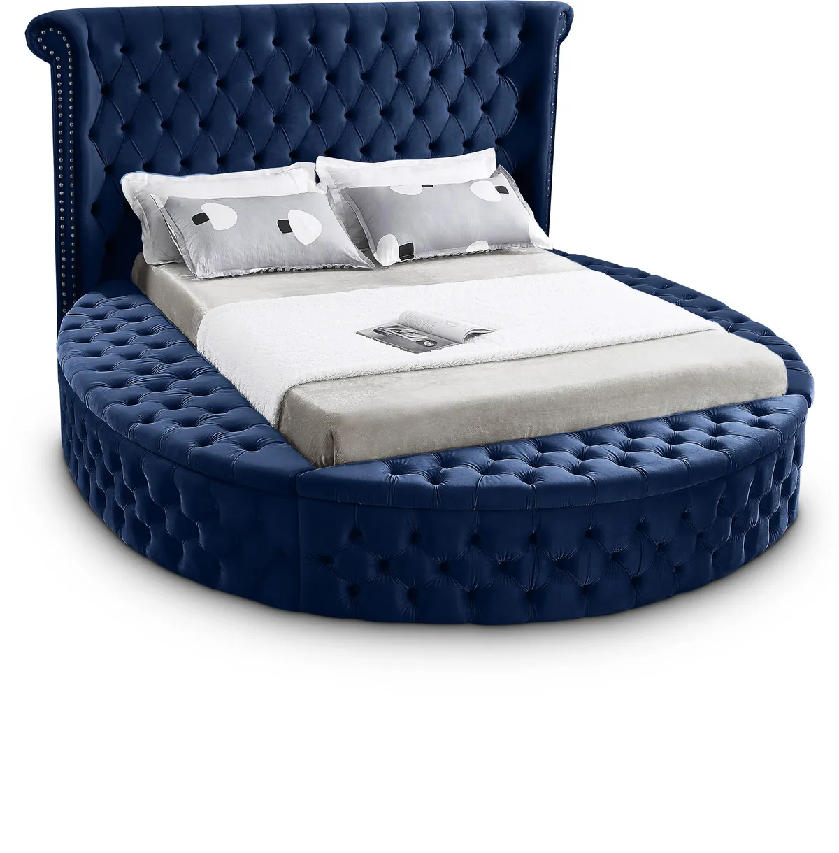 Luxus - Queen Bed - Navy