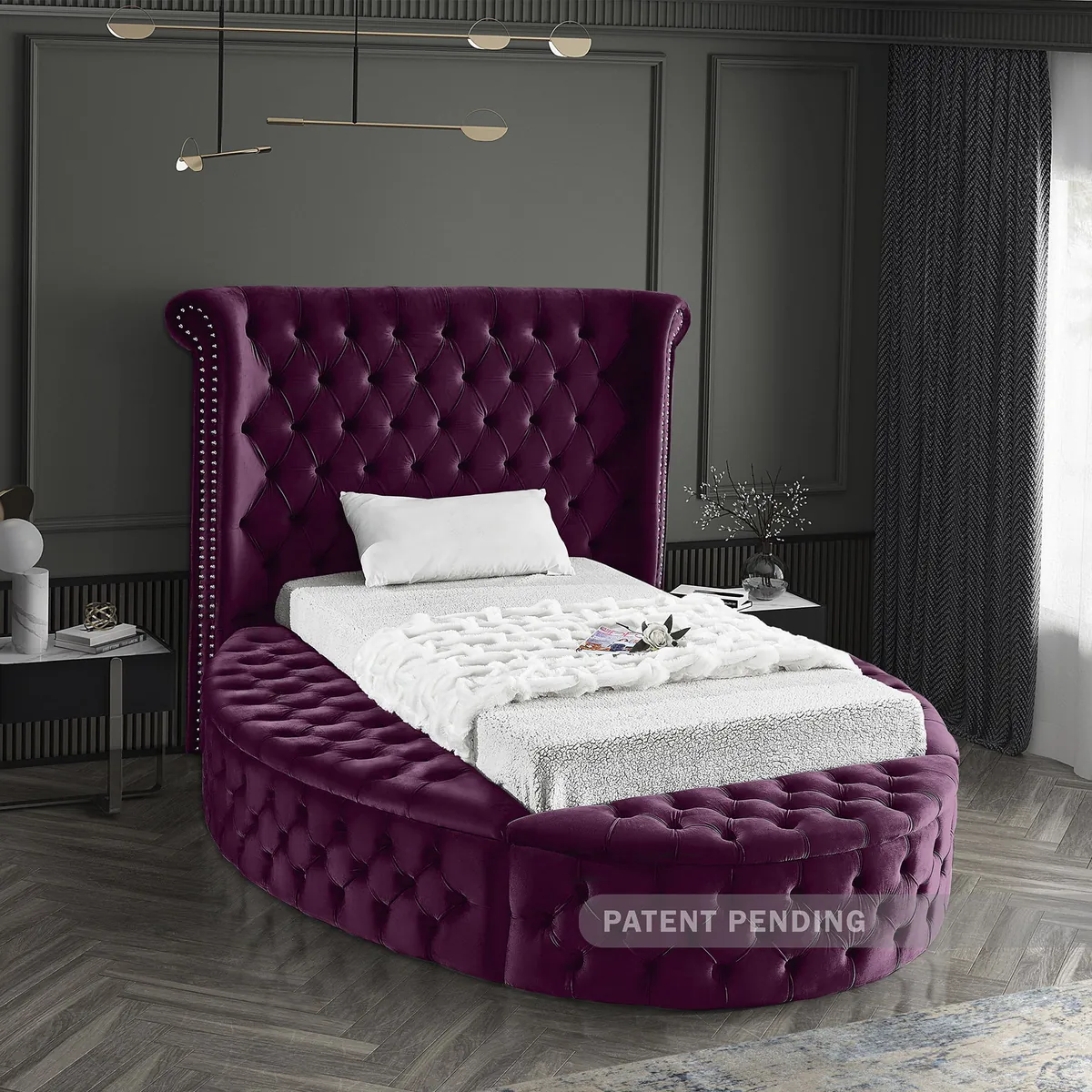 Luxus - Twin Bed - Purple