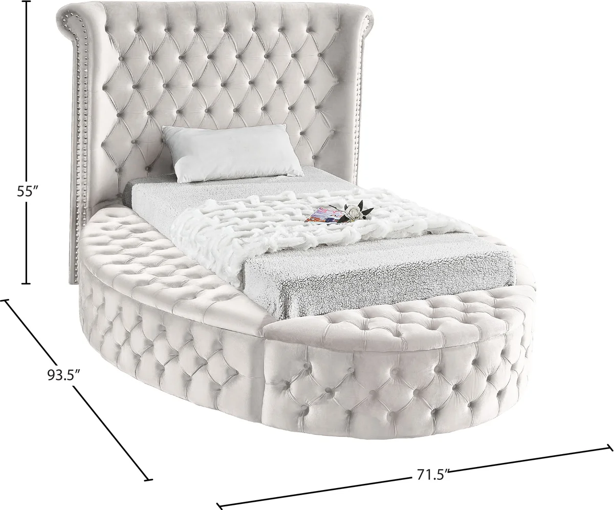 Luxus - Twin Bed - Cream