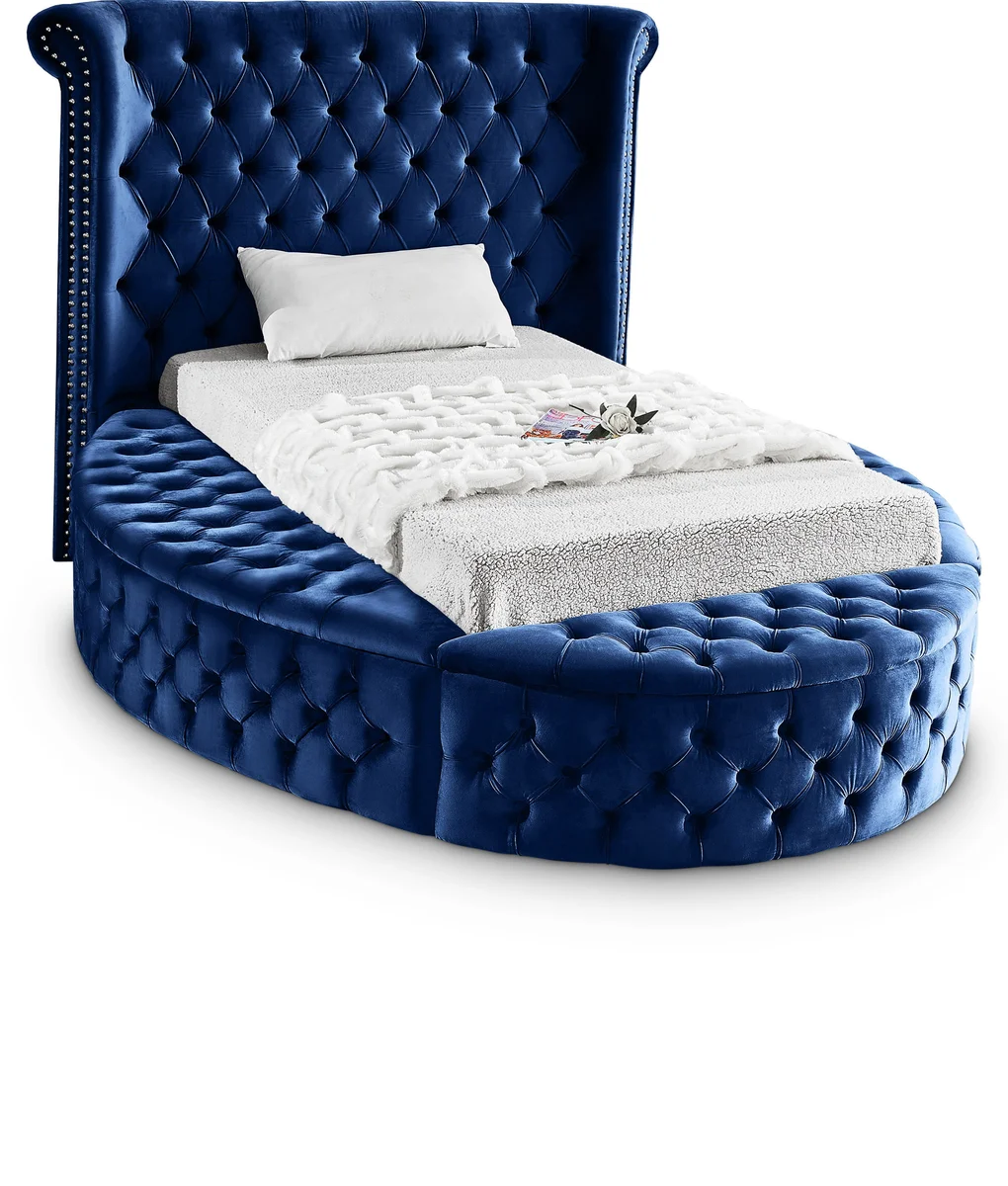 Luxus - Twin Bed - Navy