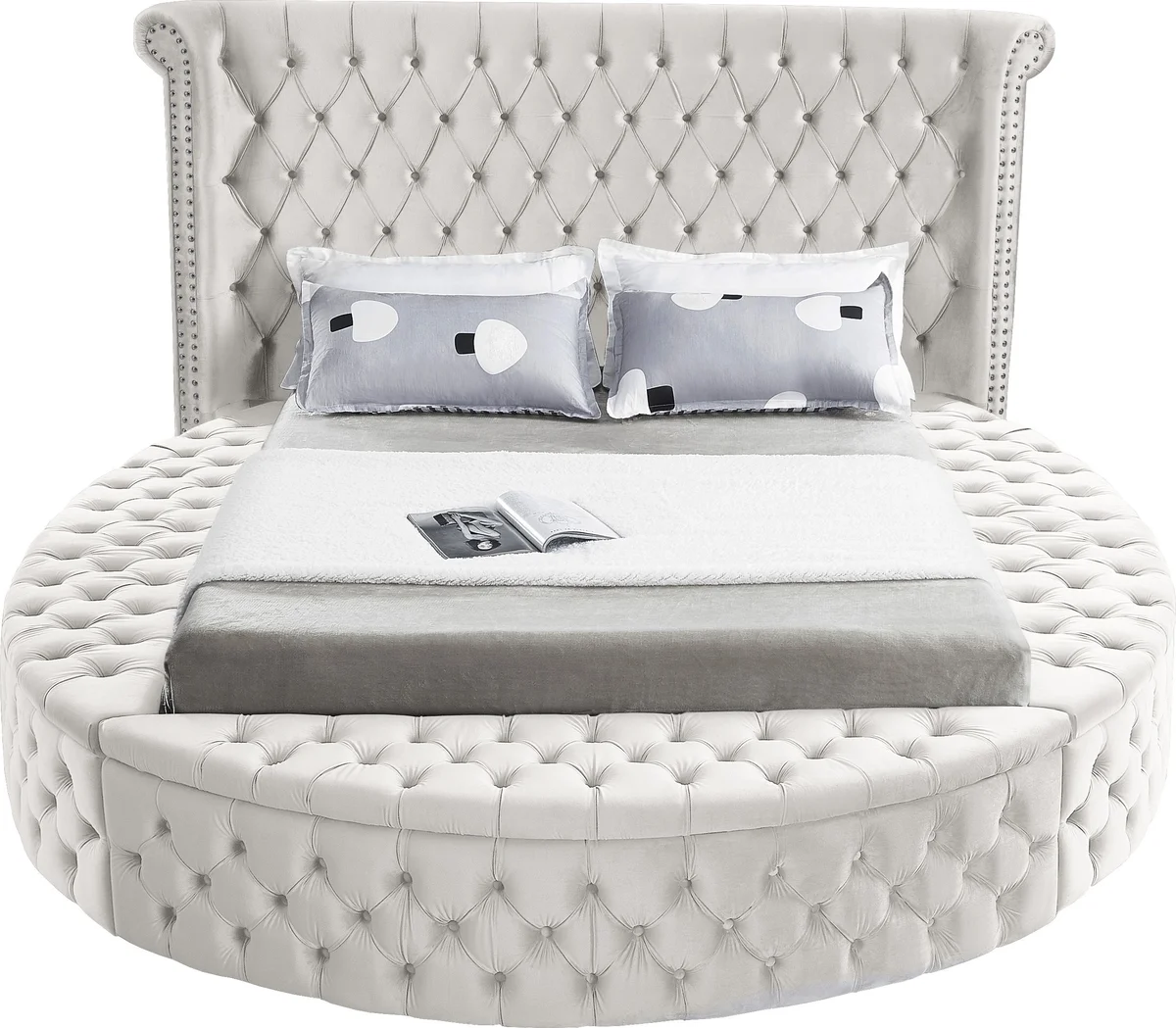 Luxus - Queen Bed - Cream