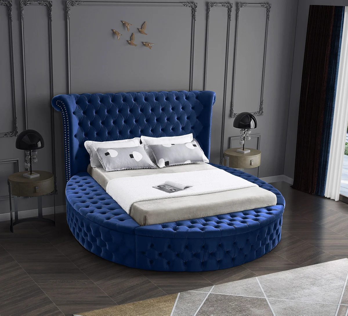 Luxus - Full Bed - Navy