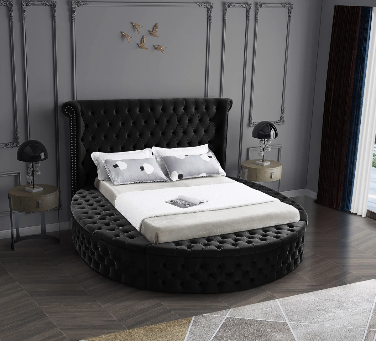 Luxus - Full Bed - Black