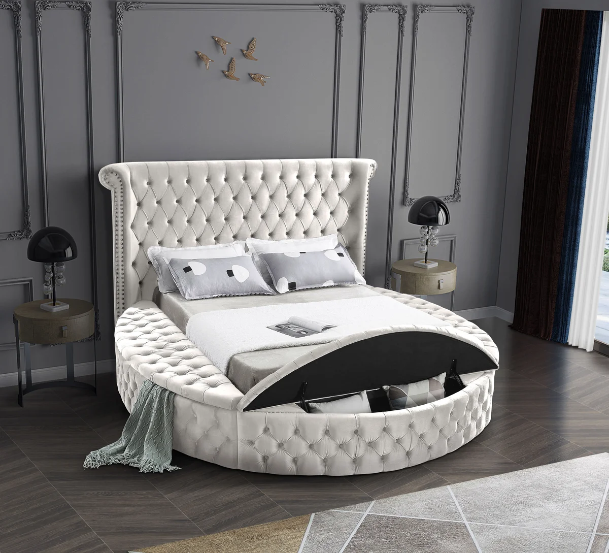 Luxus - Full Bed - Cream