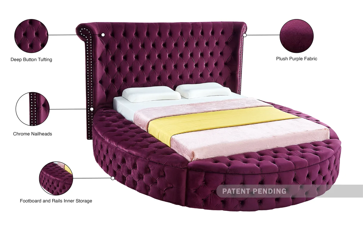 Luxus - Full Bed - Purple