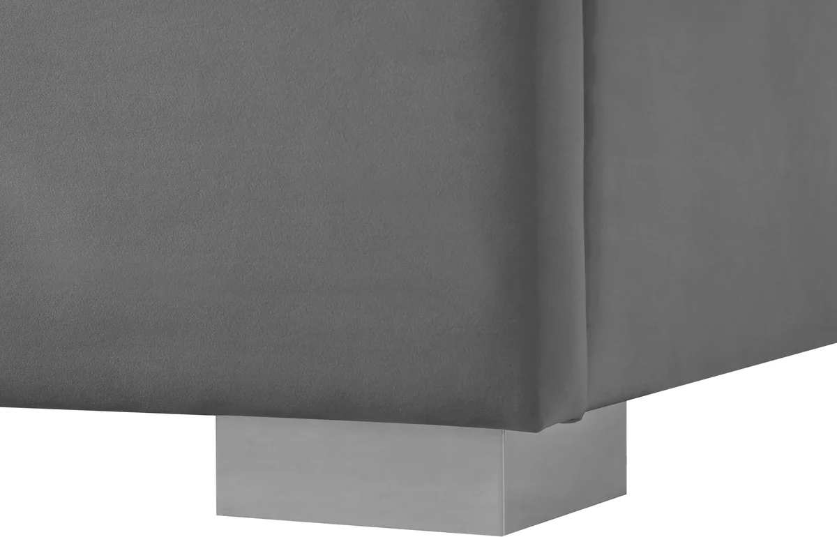 Nora - King Bed - Gray