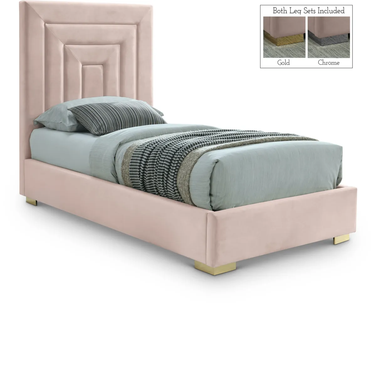Nora - Twin Bed - Pink