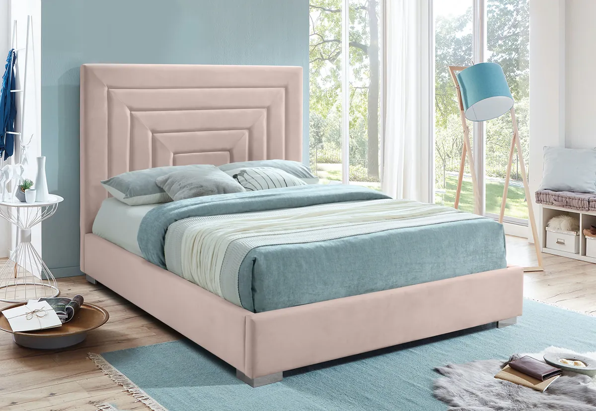 Nora - Queen Bed - Pink