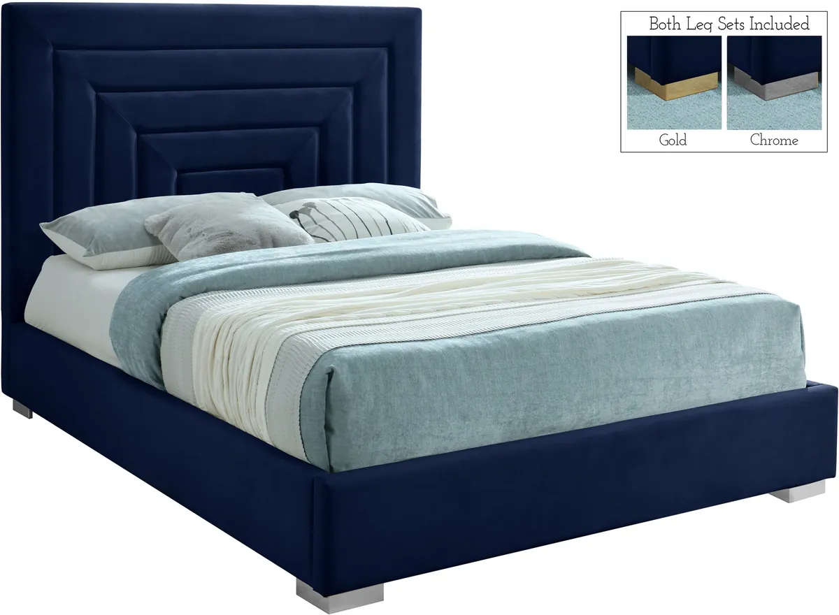 Nora - Full Bed - Navy - View 2