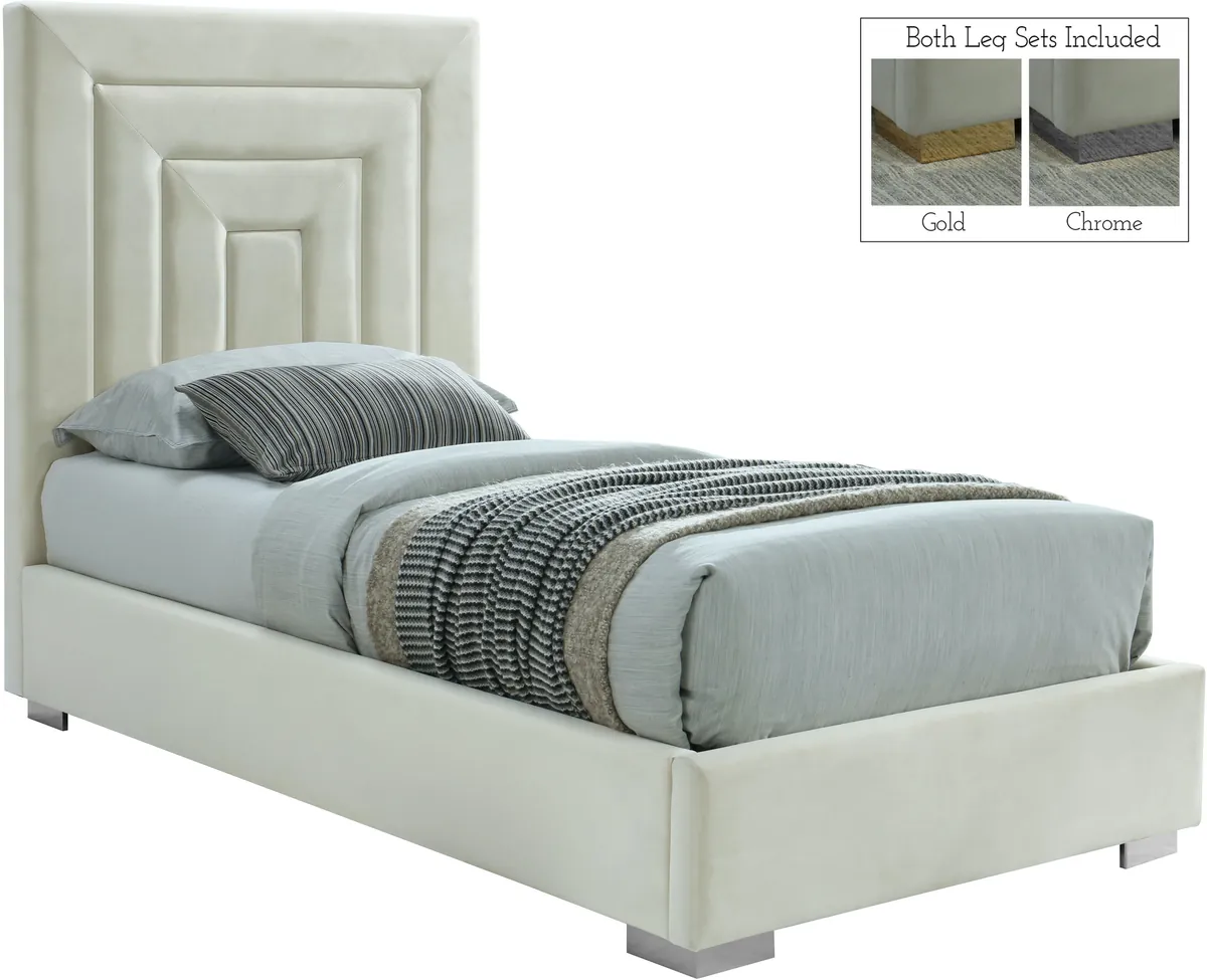 Nora - Twin Bed - Cream - View 2