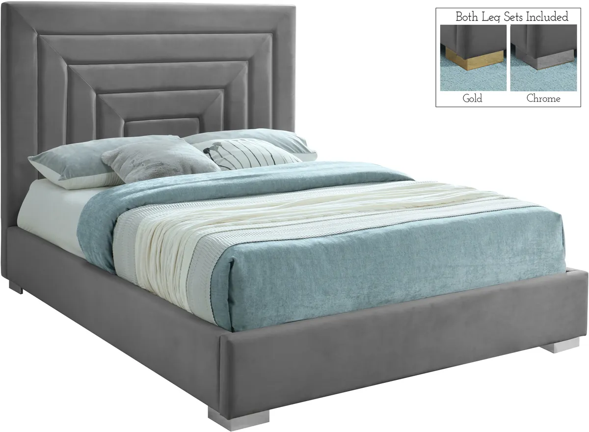 Nora - Full Bed - Gray - View 2