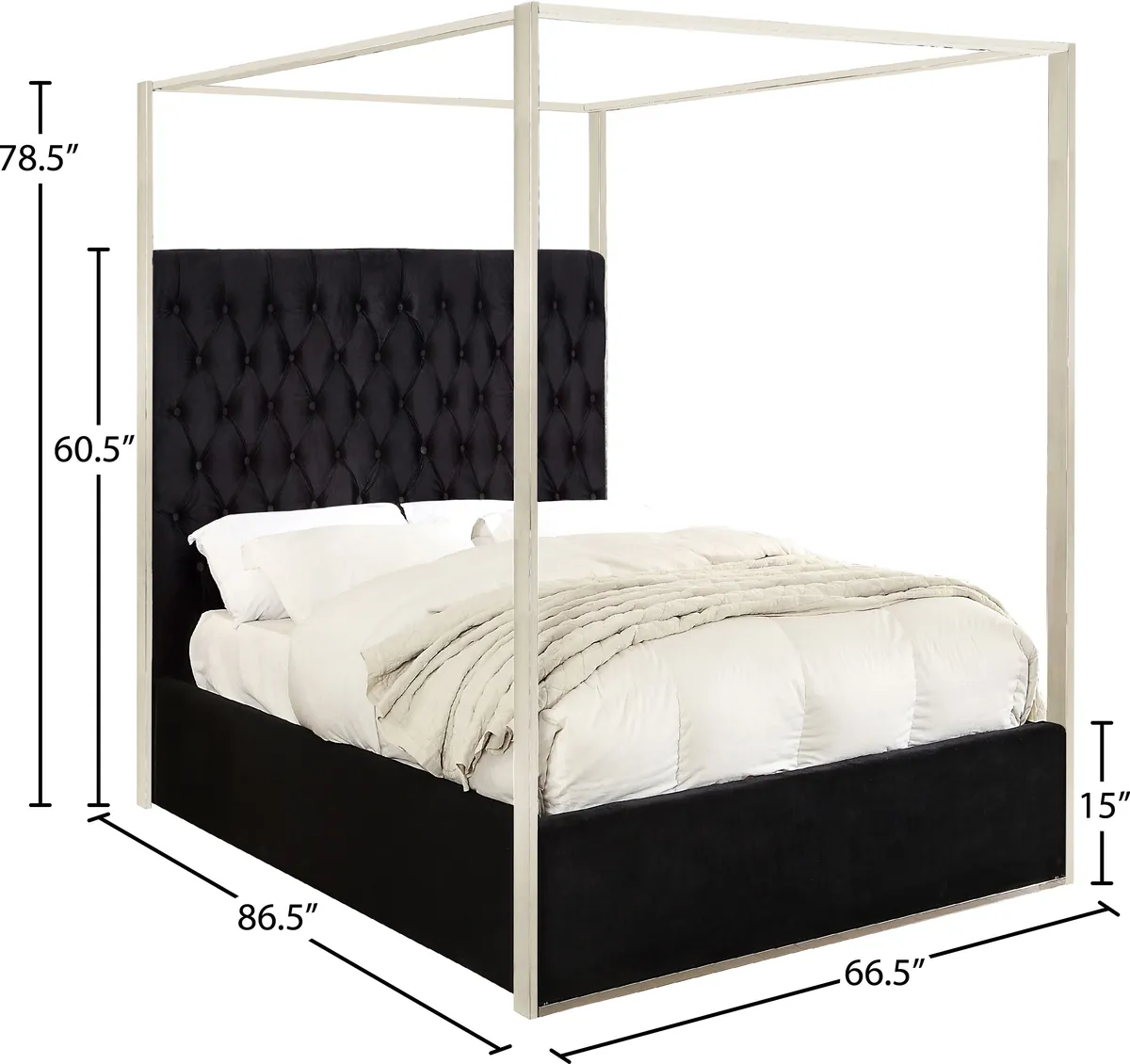 Porter - Queen Bed - Black