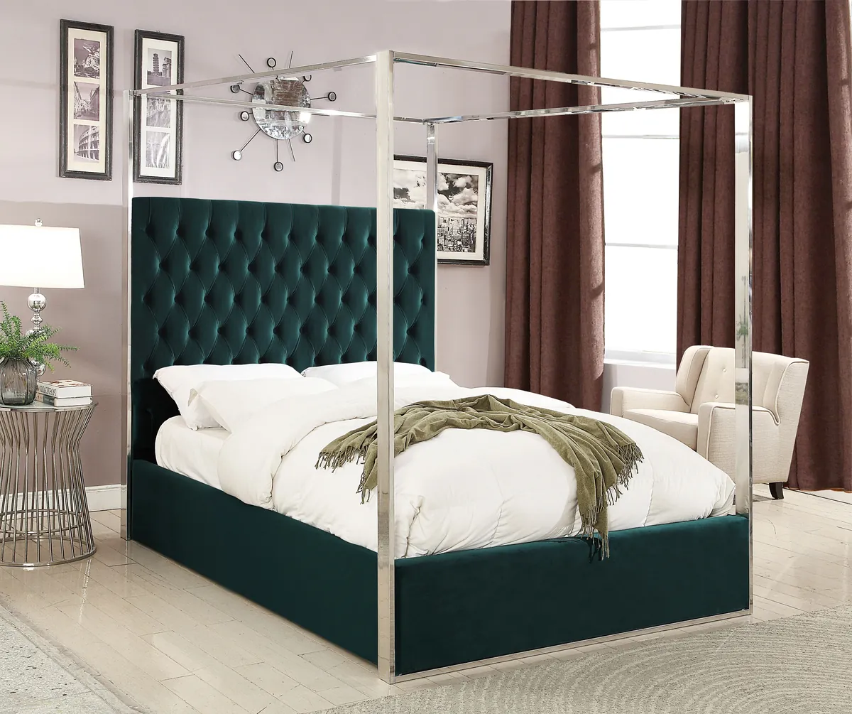 Porter - Queen Bed - Green - View 2