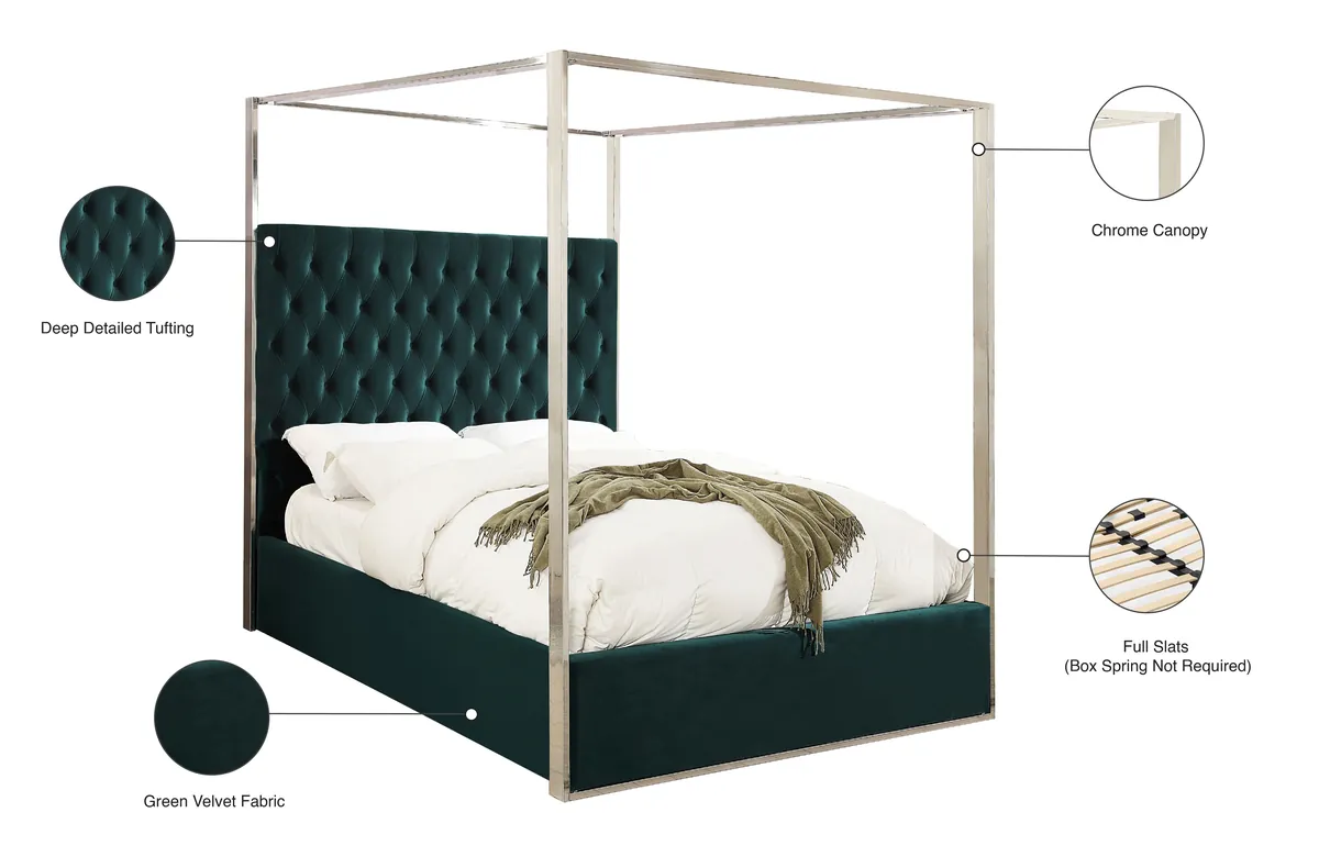 Porter - Queen Bed - Green