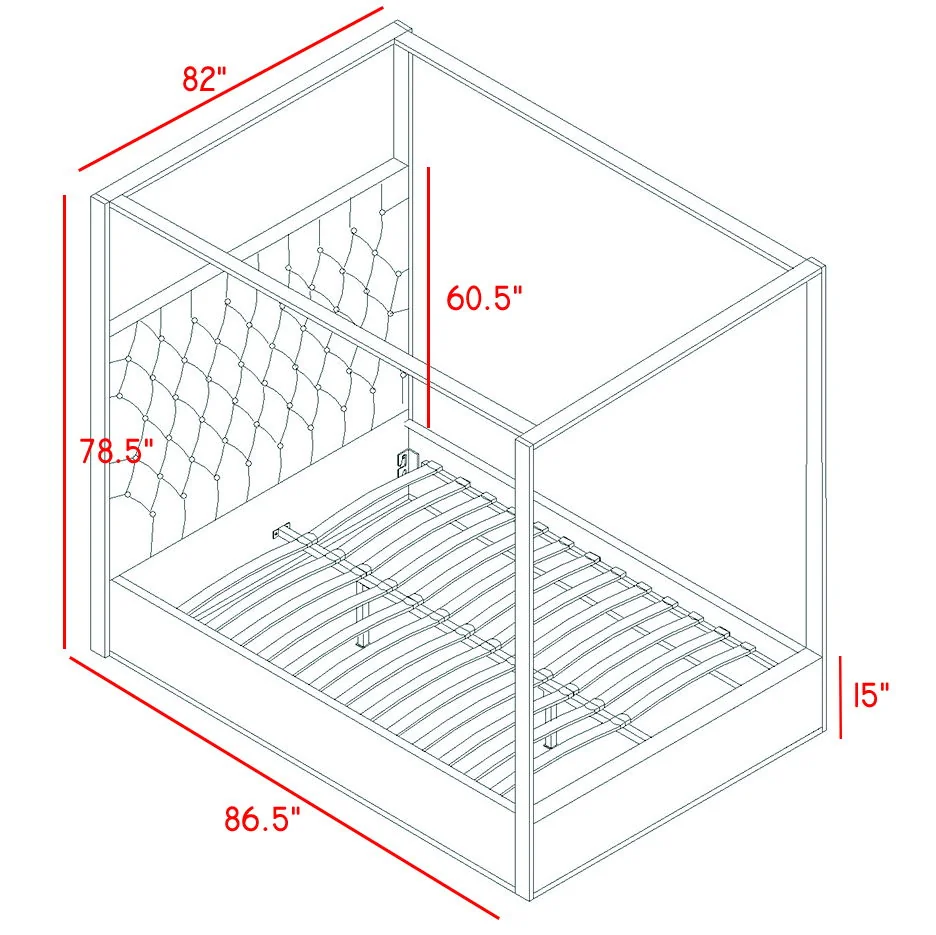 Porter - King Bed - Green