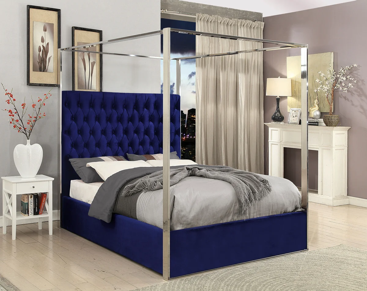 Porter - King Bed - Navy - View 2